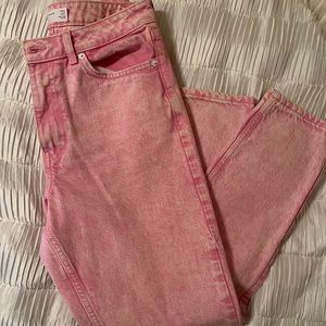 Topshop mom straight leg jeans